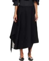 Comme des Garçons - Fringe Midi Skirt - Lyst