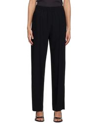 See By Chloé - Black City Fluid Trousers - Lyst