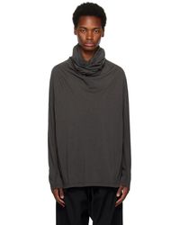 Julius - Draped Turtleneck - Lyst