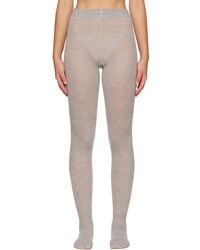 Swedish Stockings - Diana Ribbed Wool Tights - Lyst