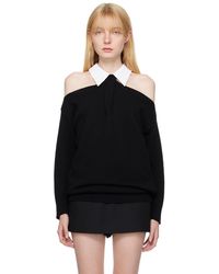 Valentino - Spread Collar Sweater - Lyst