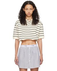 HOMMEGIRLS - Stripe Polo - Lyst