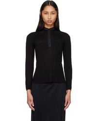 TOTEME - Wool Silk Knit Sweater - Lyst