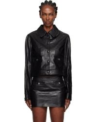 Amiri - Ma Leather Jacket - Lyst