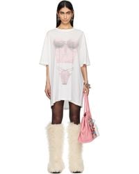 VAQUERA - Trompe L'Oeil Tall T-Shirt - Lyst