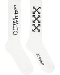 Off-White c/o Virgil Abloh - White Arrow Socks - Lyst