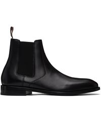 Paul Smith - Bottes Chelsea Lawson Noires En Cuir - Lyst
