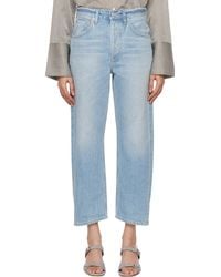 Citizens of Humanity - Dahlia Bow Leg Baby Roll Jeans - Lyst