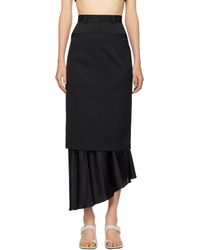 MM6 by Maison Martin Margiela - レイヤード マキシスカート - Lyst
