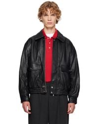 DUNST - Oversized Vintage Leather Jacket - Lyst