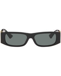 Versace - Medusa Glam Rectangular Sunglasses - Lyst
