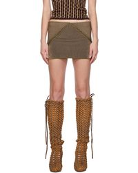 Isa Boulder - Ssense Exclusive Miniskirt - Lyst