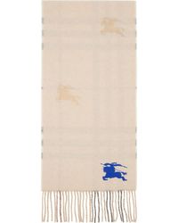 Burberry - Reversible Knight Check Cashmere Scarf - Lyst