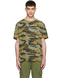 Balmain - Camouflage Vintage T-shirt - Lyst