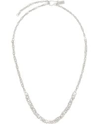 Lemaire - Twisted Chain Necklace - Lyst