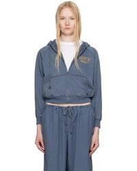 Skims - Lightweight Fleece Zip Up Hoodie - Lyst