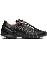 PUMA - Baskets V-S1 Noires En Cuir Exclusives À Ssense - Lyst