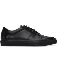 Common Projects - Baskets basses bball noires - Lyst