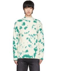we11done - Off- Tie-Dye Sweater - Lyst