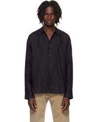 Studio Nicholson - Rafe Linen Shirt - Lyst