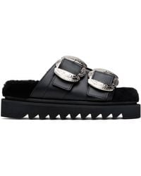 Toga - Teddy Double Strap Buckled Sandals - Lyst