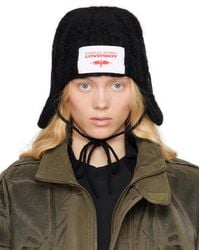 Charles Jeffrey - ブラック Chunky Aviator ビーニー - Lyst