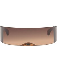 MM6 by Maison Margiela - Ssense Exclusive Shield Sunglasses - Lyst
