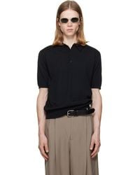 Dries Van Noten - Knit Wool Polo - Lyst