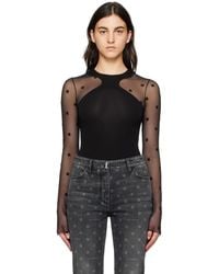 Givenchy - Black 4g Bodysuit - Lyst