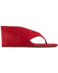 Alaïa - Cube Thong Mule Sandals - Lyst