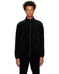 HUGO - Black Relaxed-fit Sweatshirt - Lyst