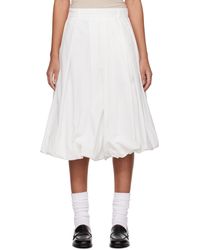 DUNST - Balloon Midi Skirt - Lyst