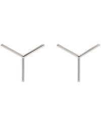 Y. Project - 'Y' Stud Earrings - Lyst