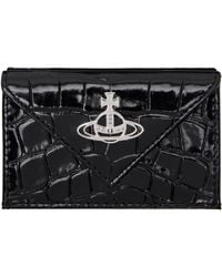 Vivienne Westwood - ブラック Envelope Billfold 財布 - Lyst