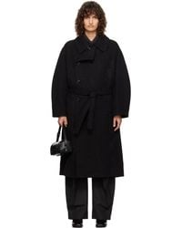 Lemaire - Asymmetrical Bathrobe コート - Lyst