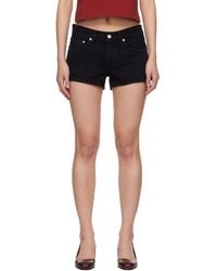Agolde - Low-Rise Parker Denim Shorts - Lyst
