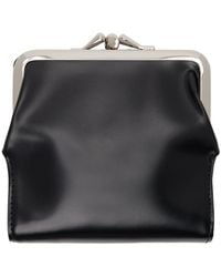 Y's Yohji Yamamoto - Glossy Smooth Leather Clasp Wallet - Lyst