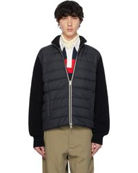 Moncler - Padded Cotton Zip-Up Down Jacket - Lyst