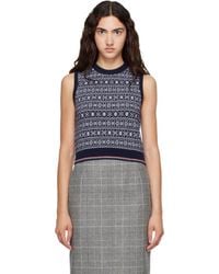 Thom Browne - Fairisle Jacquard Wool Sweater - Lyst
