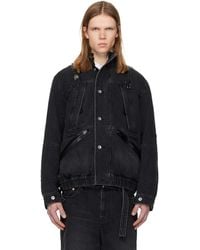 Sacai - Blouson Denim Jacket - Lyst