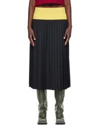 STEFAN COOKE - Match Midi Skirt - Lyst