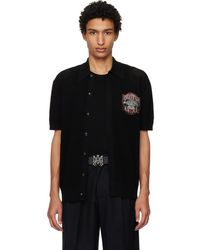 Amiri - 'Chateau Crochet Oversized Shirt - Lyst