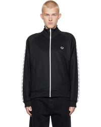 Fred Perry - Taped Track Jacket - Lyst