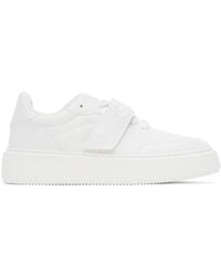 Ganni - White Sporty Mix Sneakers - Lyst