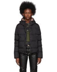 Moncler Black Down Lena Hooded Jacket