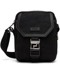 Versace - Nylon Messenger Bag - Lyst