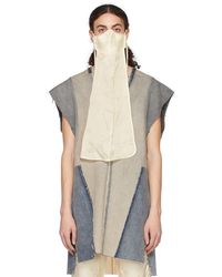 Rick Owens - Off- Long Face Mask - Lyst