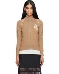Isabel Marant - Tan Lanya Cardigan Jacket - Lyst