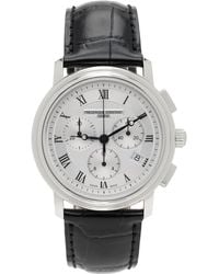 Frederique Constant - Classics Quartz Chronograph Watch - Lyst
