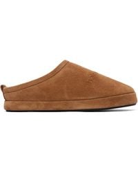 Balenciaga - Tan Alaska Slippers - Lyst